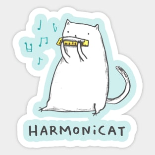 Harmonicat Sticker